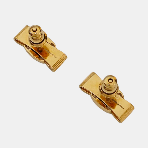 Metal Gold Stud Earrings