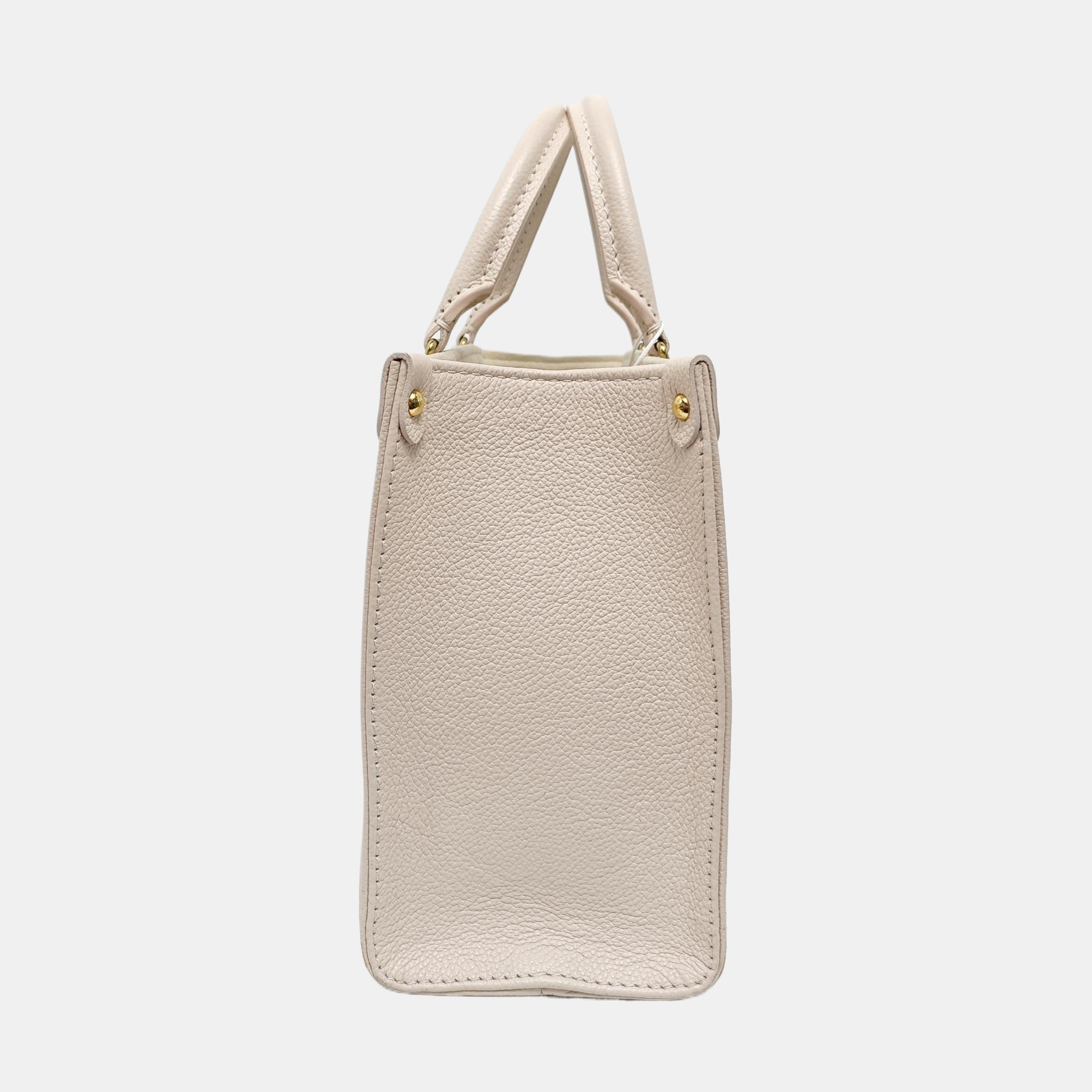 ONTHEGO PM Monogram Calfskin Beige