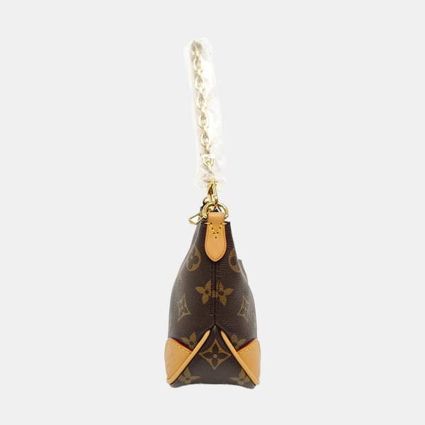 BOULOGNE Nano Monogram Coated Canvas Brown