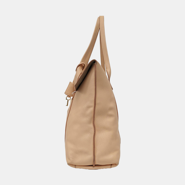 Sookie Quilted Calfskin Beige