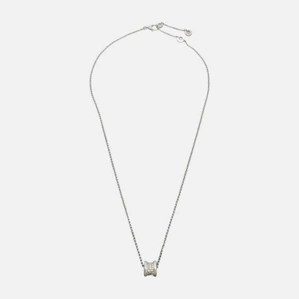 Collar B.ZERO1 de oro blanco de 18k