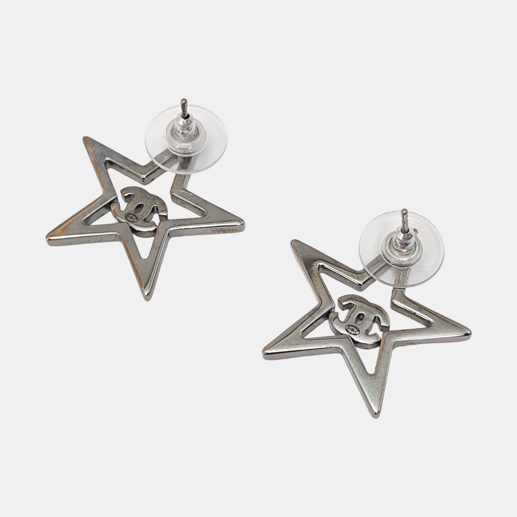 Metal Multicolor Stud Earrings