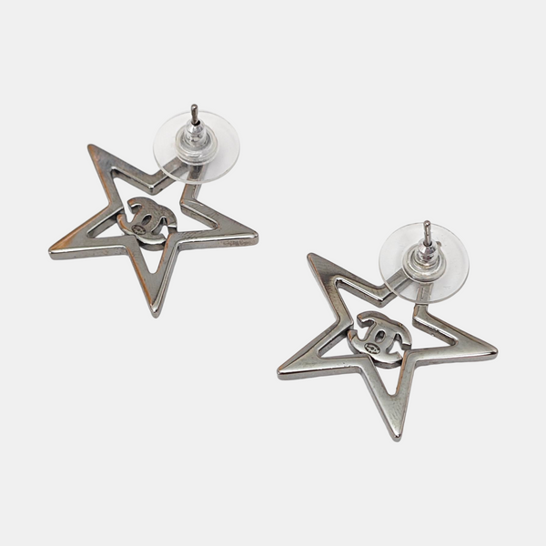 Metal Multicolor Stud Earrings
