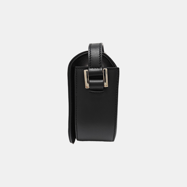 Calfskin Shoulder Bag Black