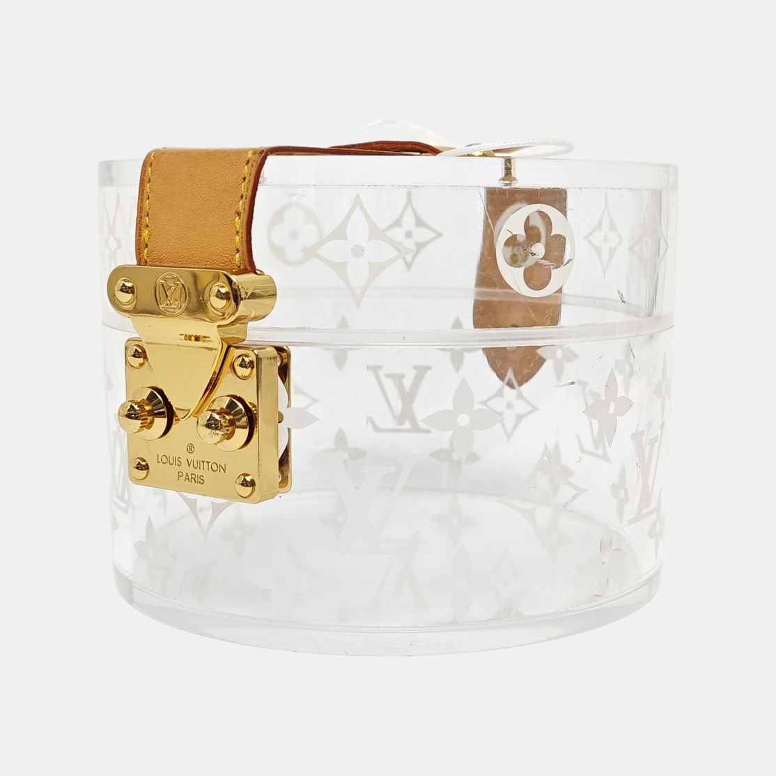 BOX SCOTT Monogram Plastic Clear
