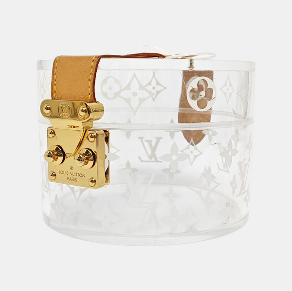 BOX SCOTT Monogram Plastic Clear
