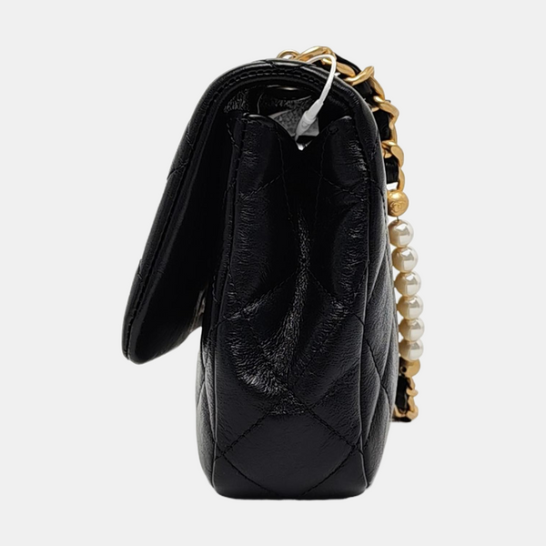 Quilted Calfskin Black