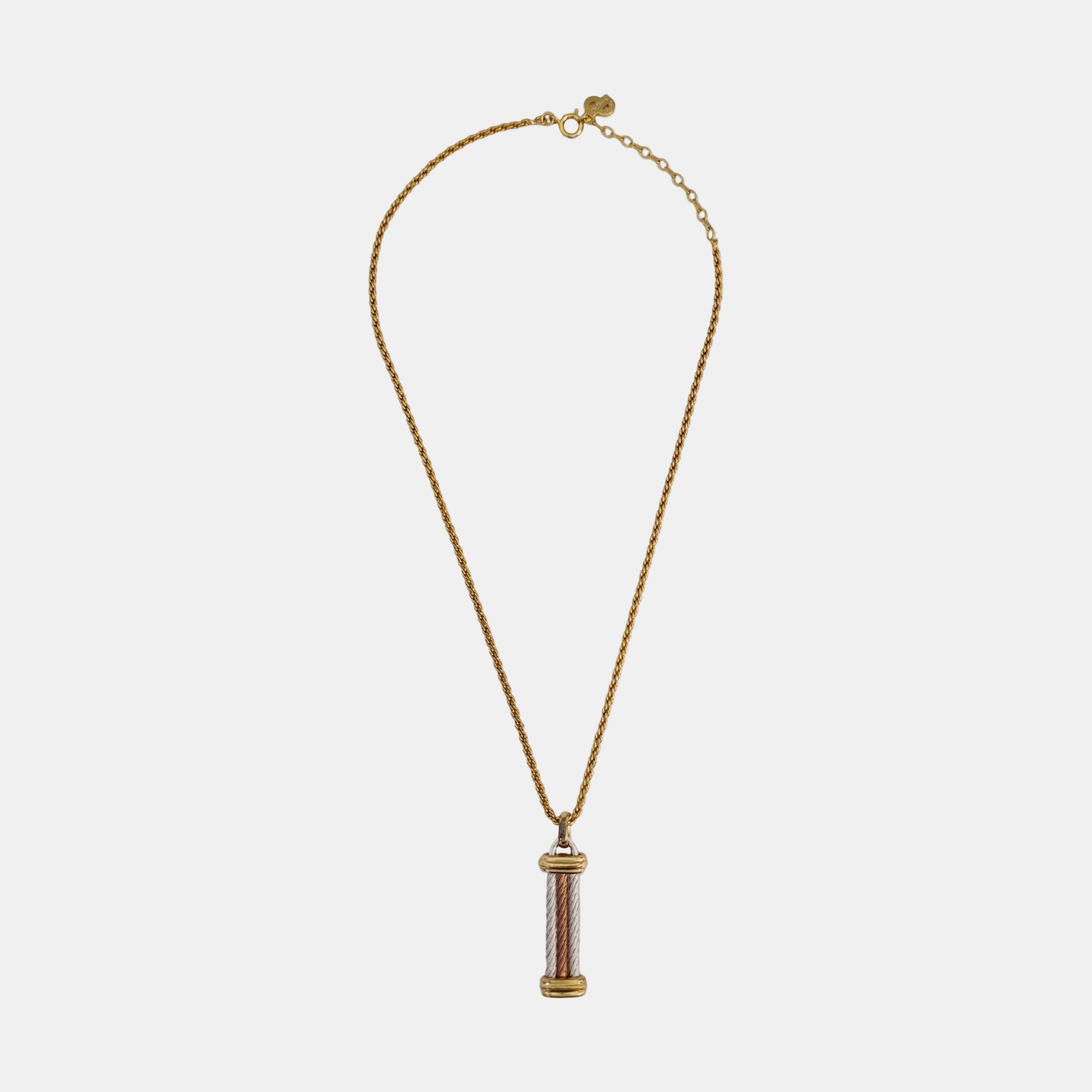 Trotter 2 Metal Gold Necklace