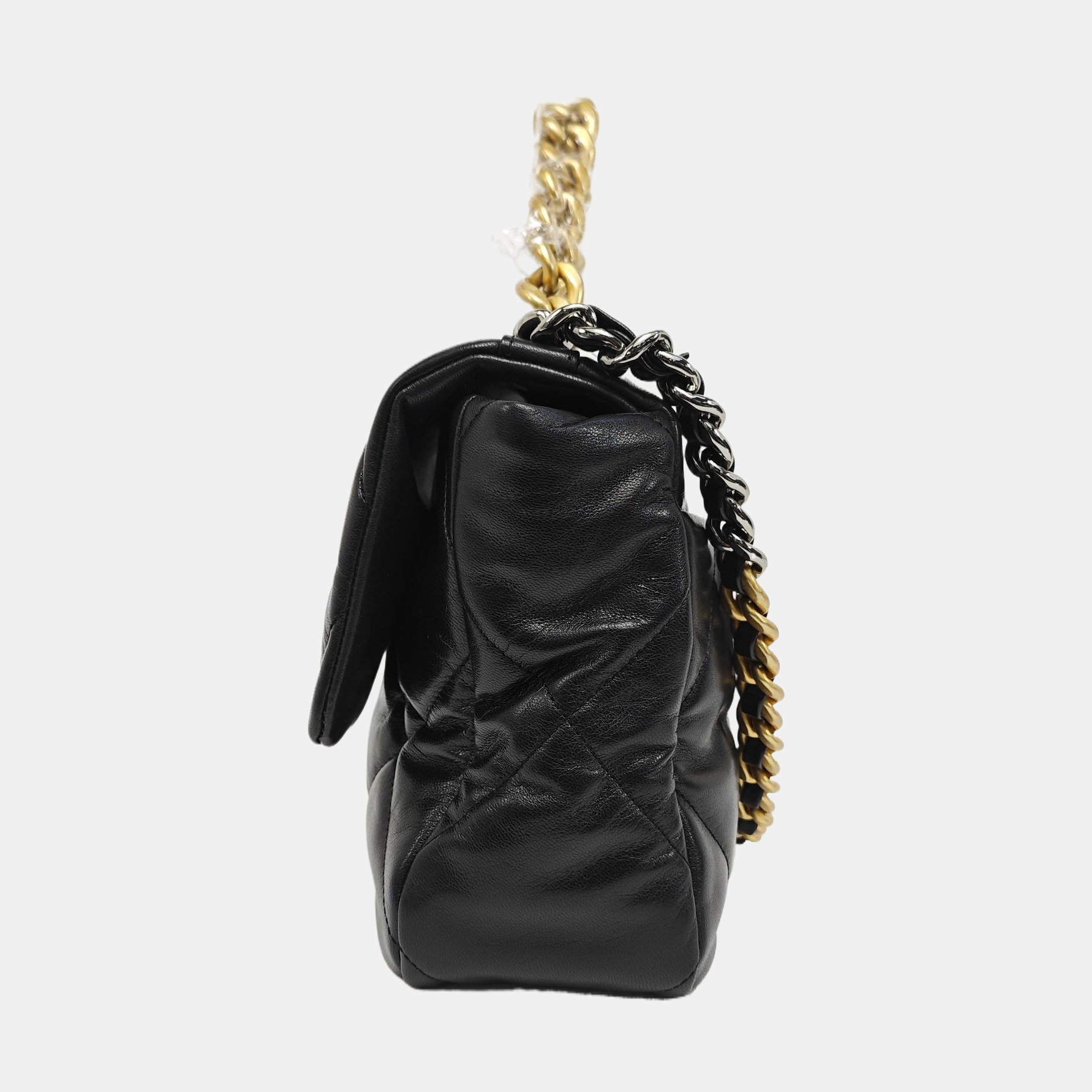 CHANEL 19 Medium Quilted Lambskin Black
