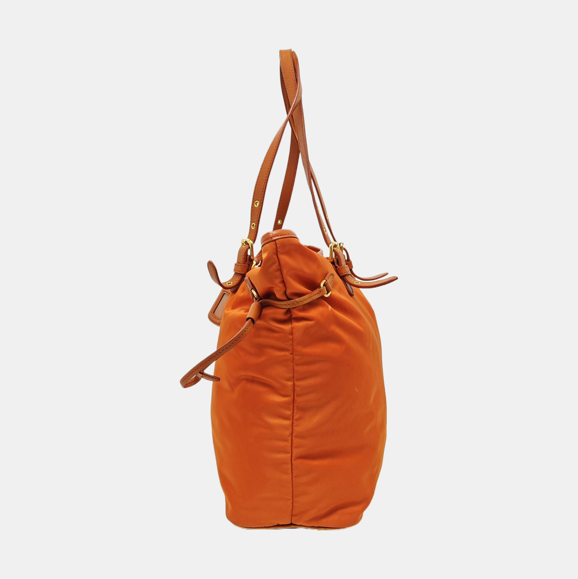 Nylon Tote Bag Orange