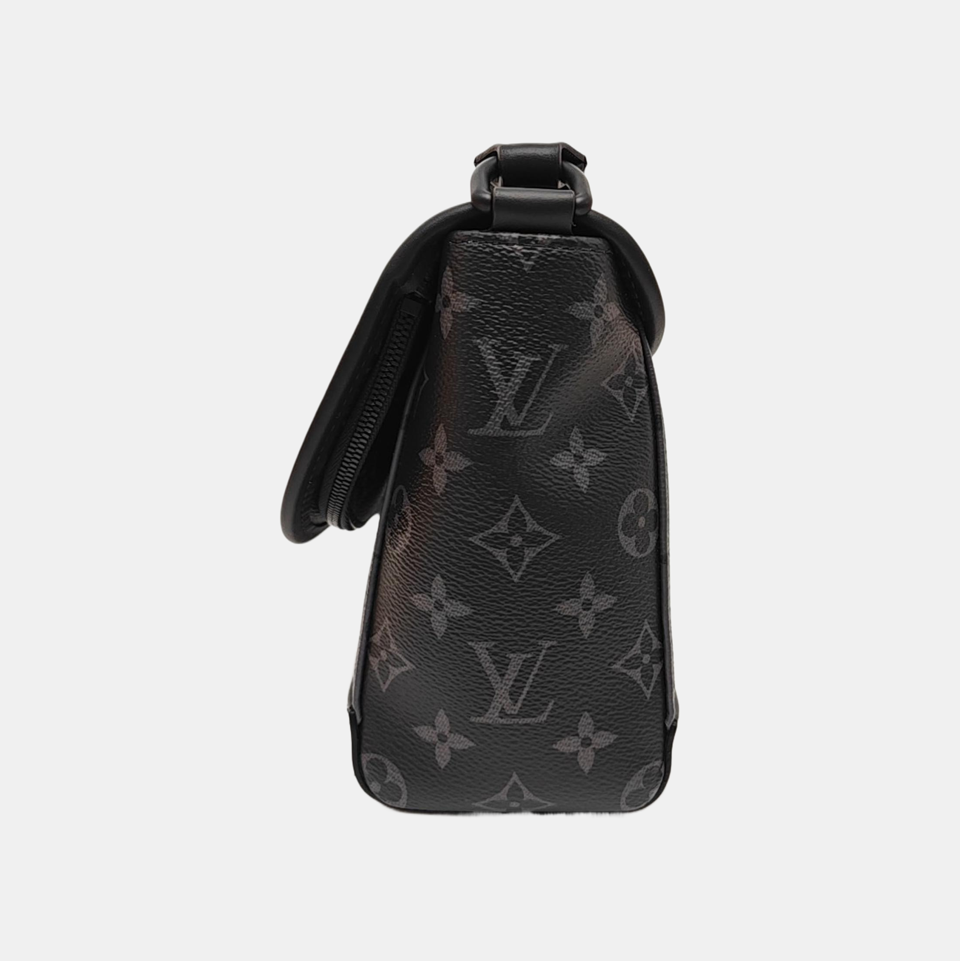 PULSE Monogram Coated Canvas Black