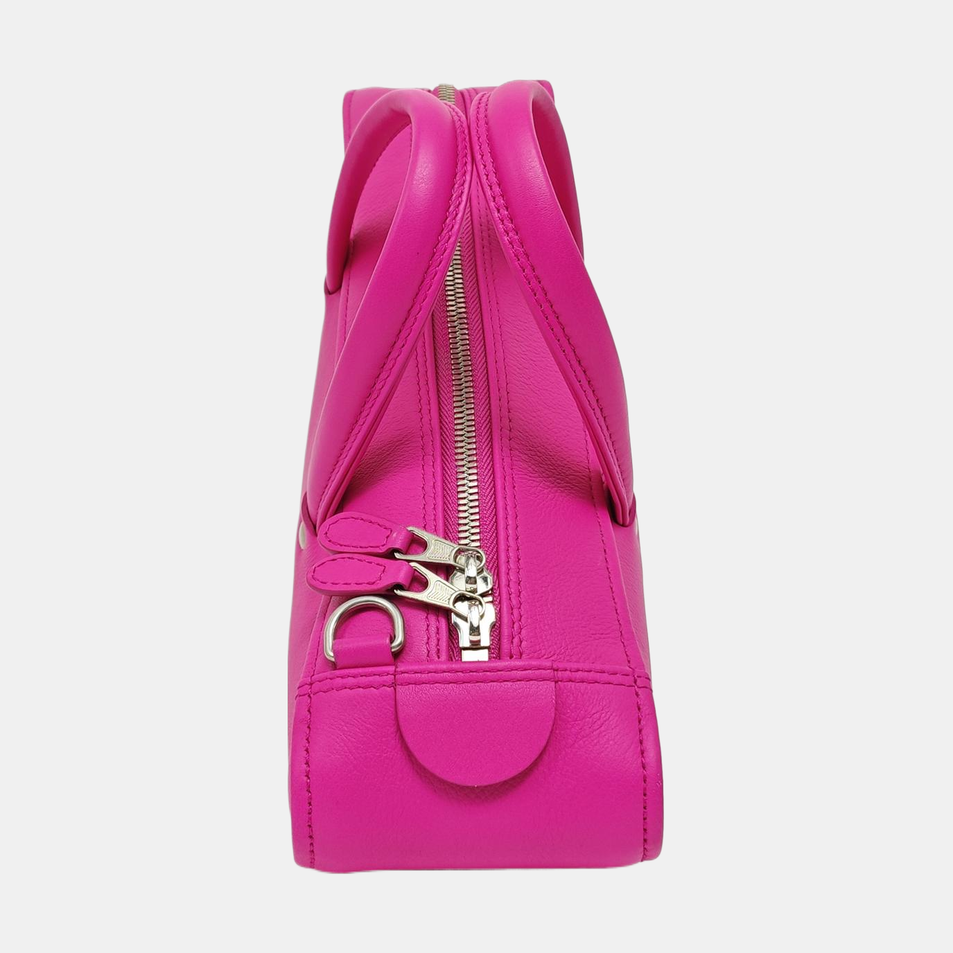 Triangle Small Calfskin Red