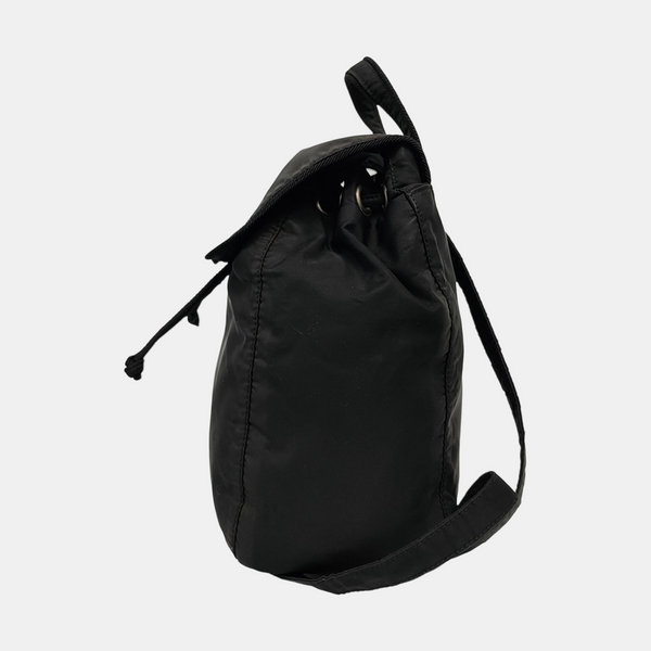 Nylon Backpack Black