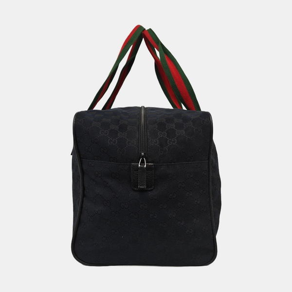 Monogram Canvas Shoulder Bag Blue