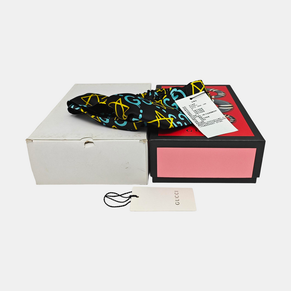 Mulberry Silk Headband Black