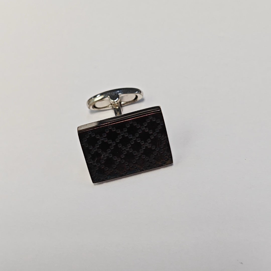 Metal Cufflink Silver