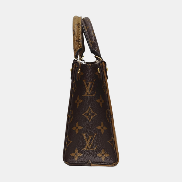 ONTHEGO BB Monogram Coated Canvas Brown
