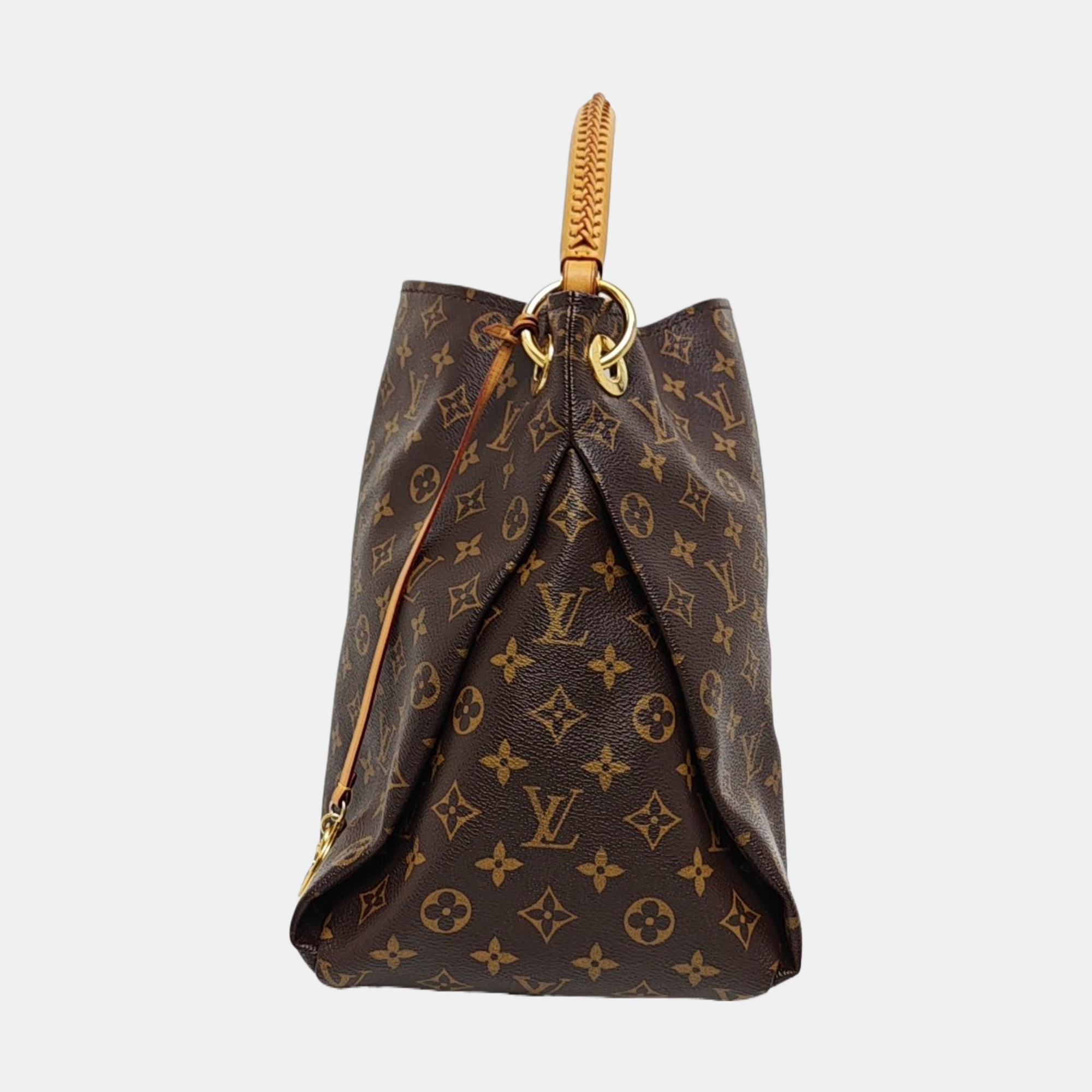 ARTSY MM Monogram Coated Canvas Brown