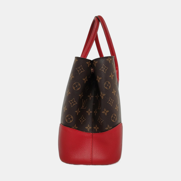 FLANDRIN Monogram Coated Canvas Brown