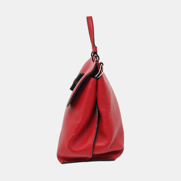 Daily Calfskin Red
