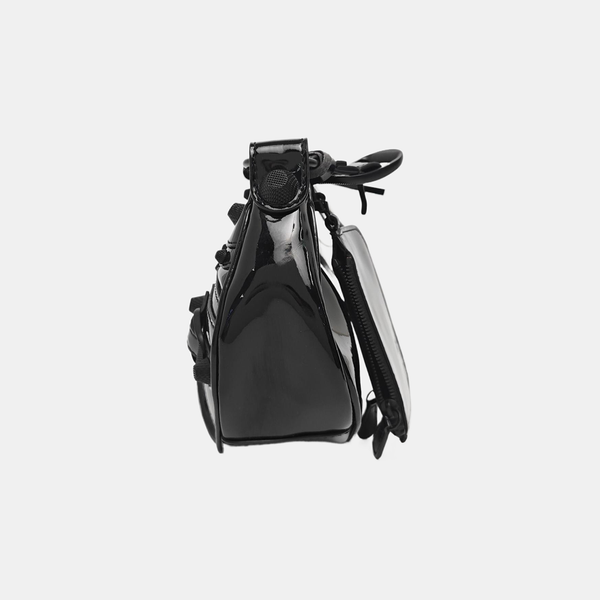 Le Cagole Small Patent Leather Black