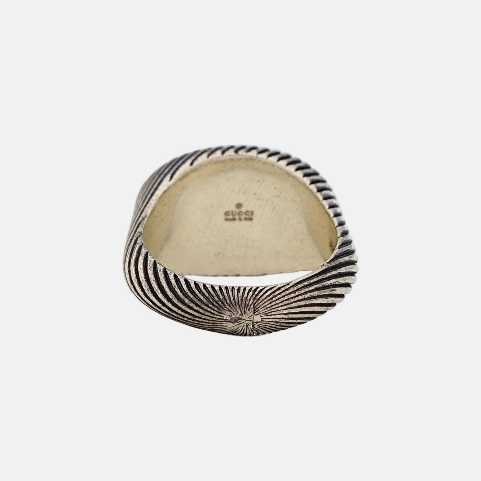 GG Running 925 Sterling Silver Ring HK 11
