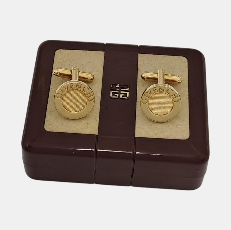 Metal Cufflink Gold