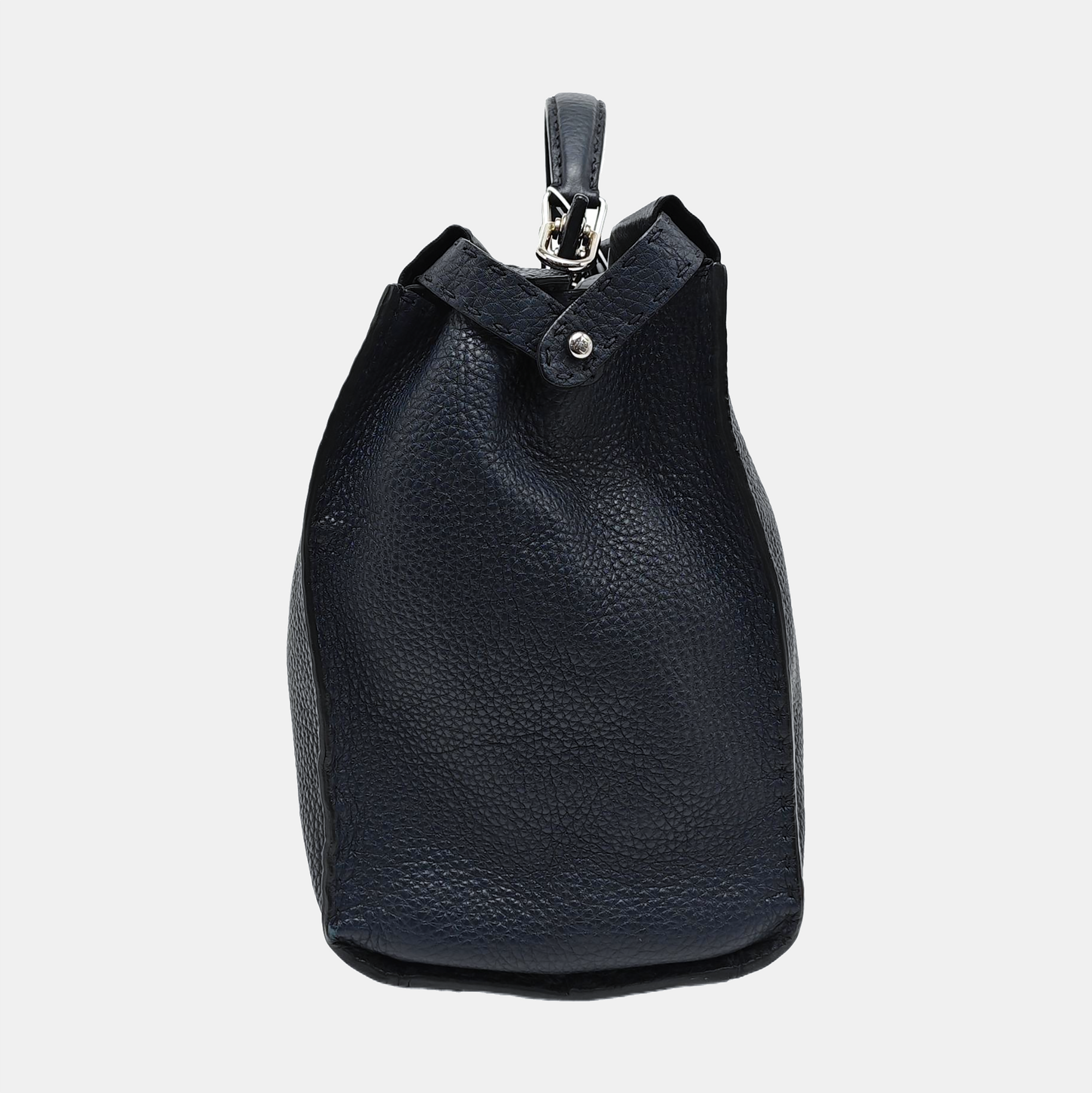 Authenticated pre-owned  Peekaboo Calfskin Blue - Tote Bag at Looply