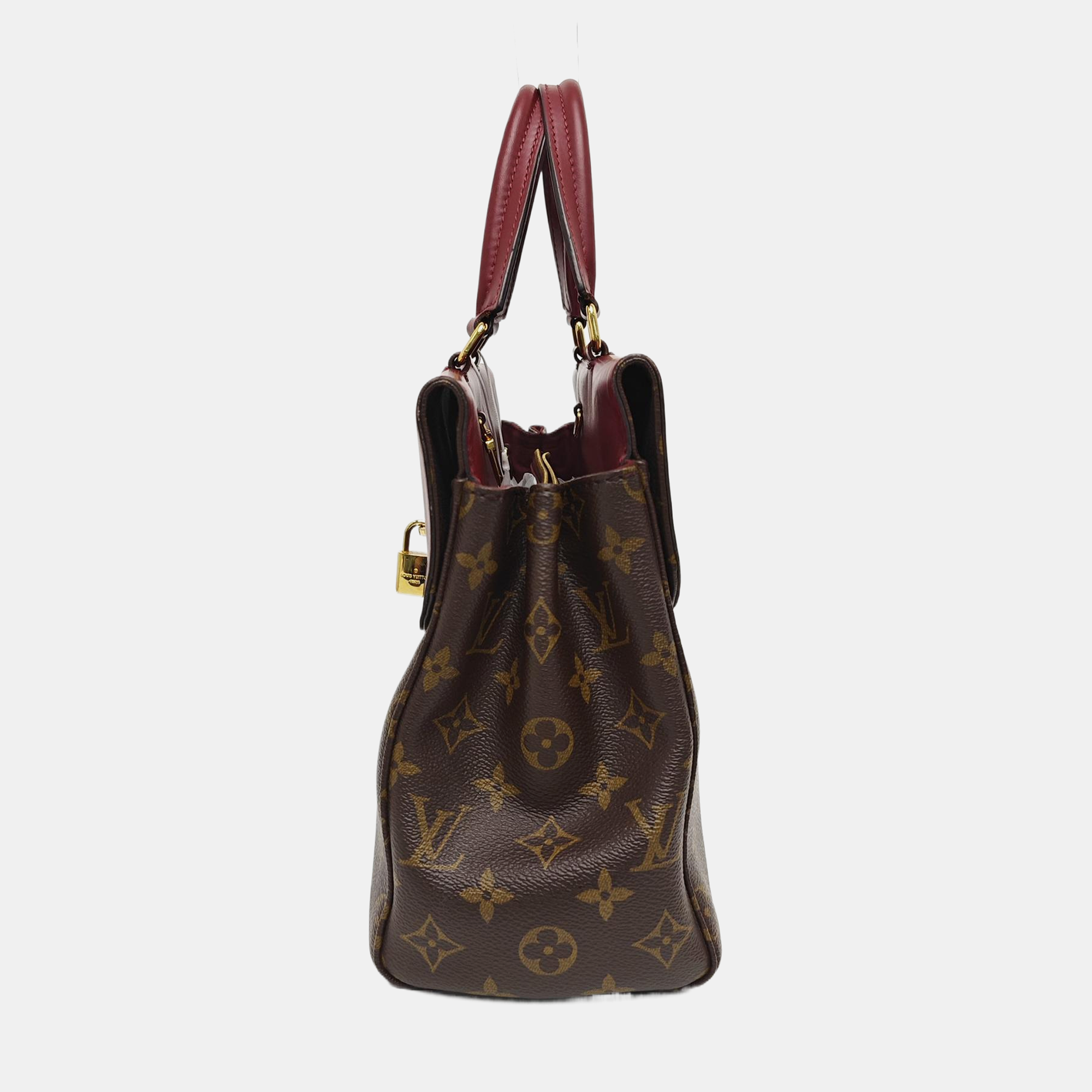 VÉNUS Monogram Coated Canvas Brown