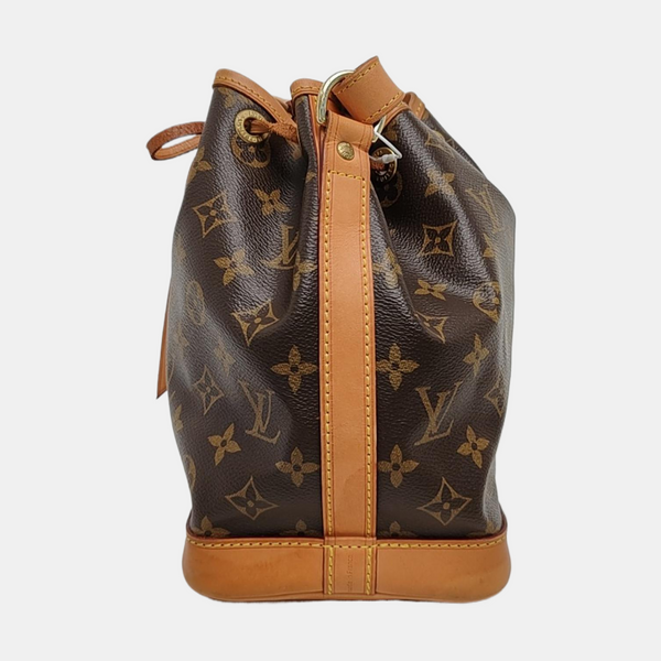 NOÉ BB Monogram Coated Canvas Brown