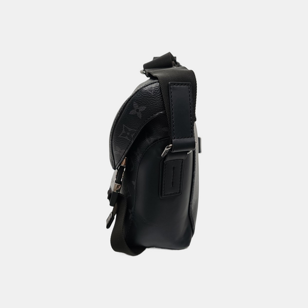 VOYAGER PM Monogram Coated Canvas Black