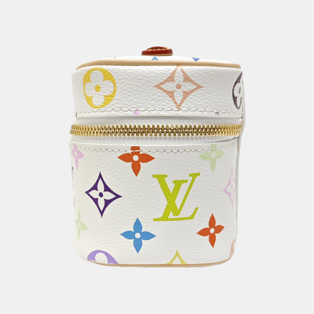 LV × TM NICE Monogram Coated Canvas White