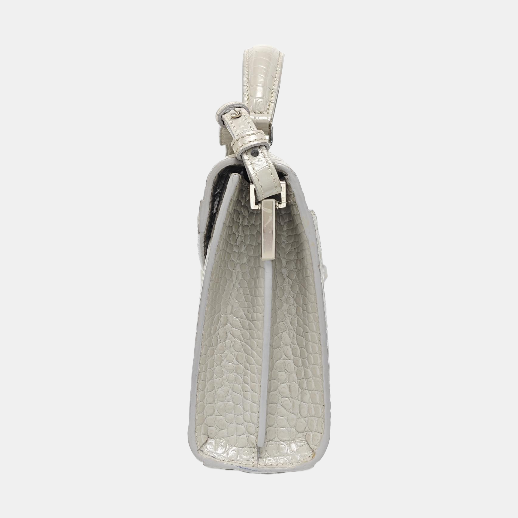 CASSANDRA Mini Calfskin Gray
