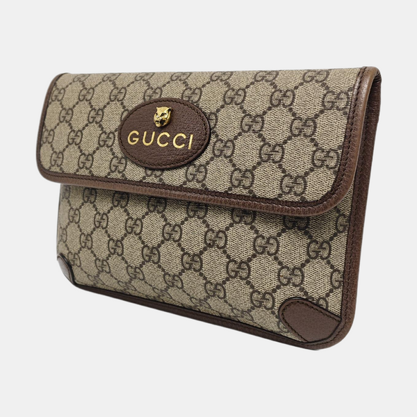 Neo Vintage Monogram Coated Canvas Beige
