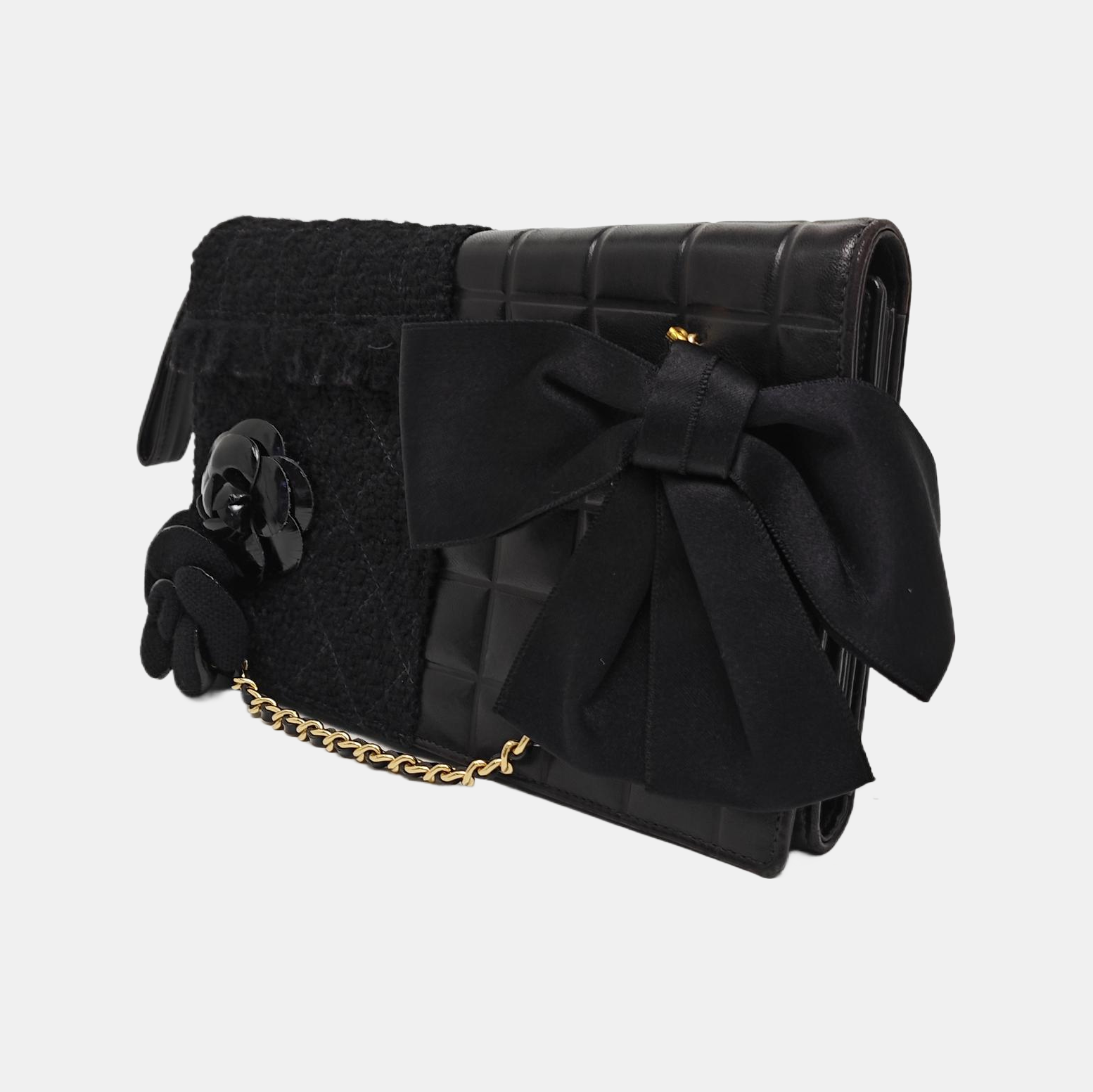 CLASSIC FLAP Small Quilted Calfskin Black
