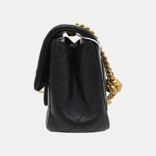 CLASSIC FLAP Mini Quilted Lambskin Black