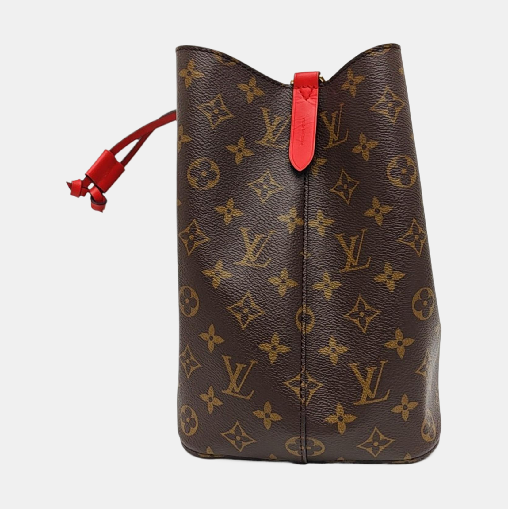 NÉONOÉ MM Monogram Coated Canvas Brown