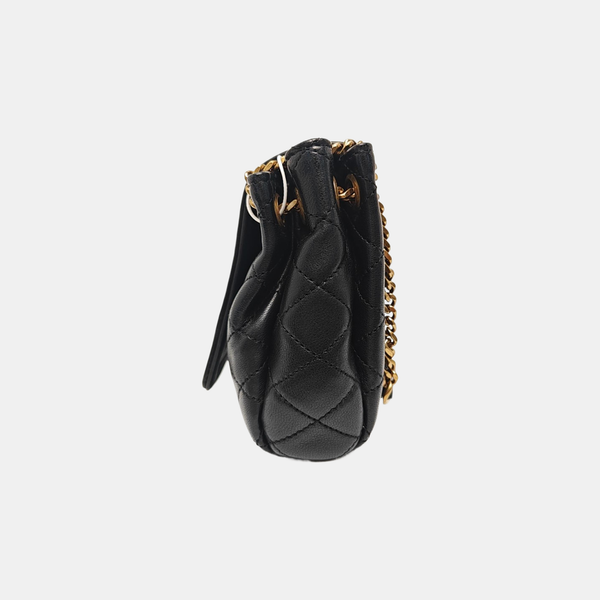 NOLITA Mini Quilted Lambskin Black