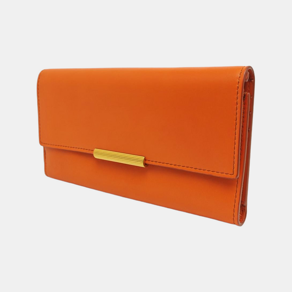 Calfskin Wallet Yellow