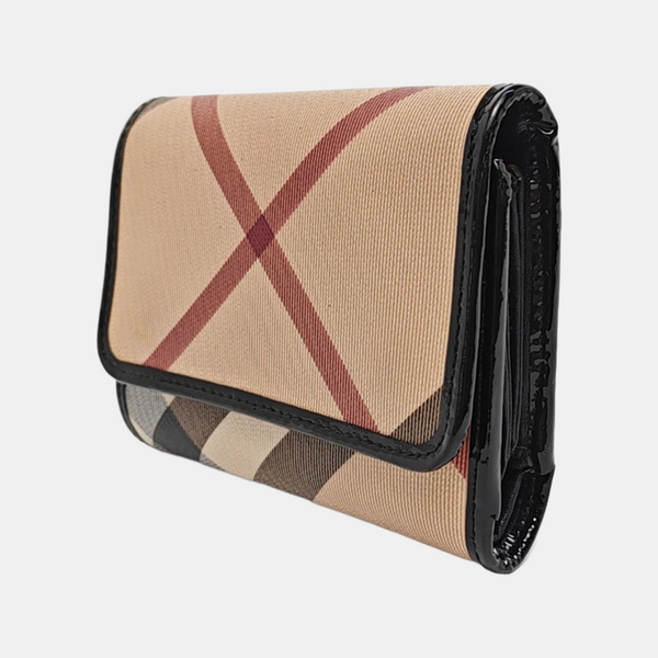 Coated Canvas Wallet Multicolor
