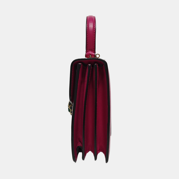 SERPENTI FOREVER Small Calfskin Red