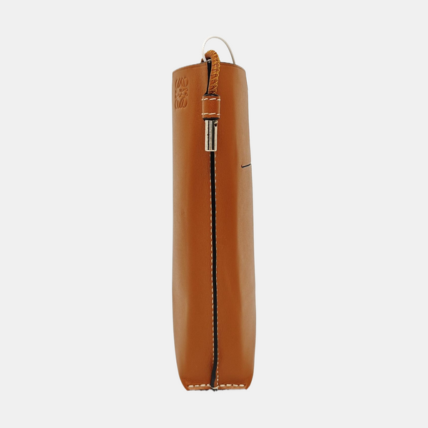 Calfskin Shoulder Bag Brown