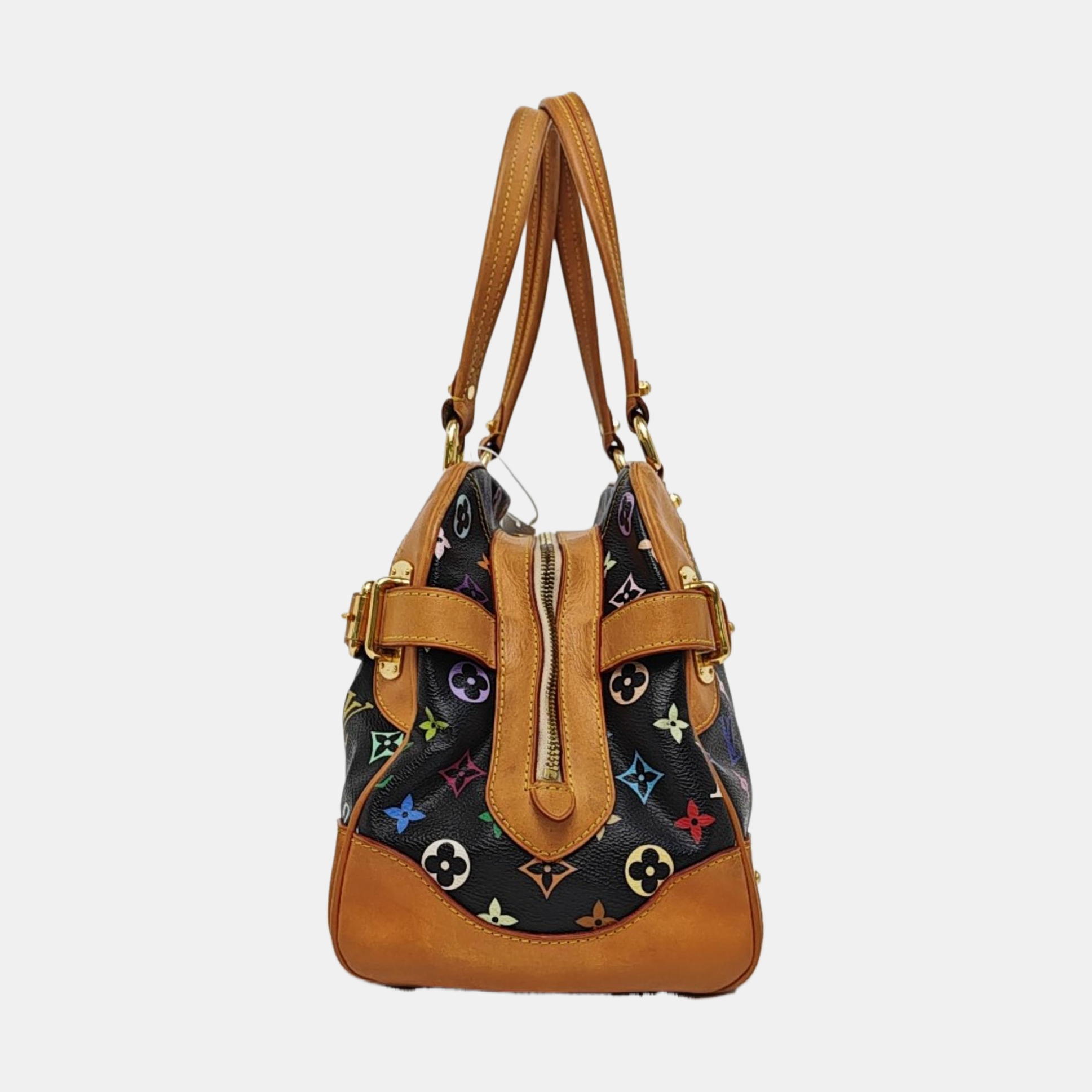 LV × TM CLAUDIA Monogram Coated Canvas Black