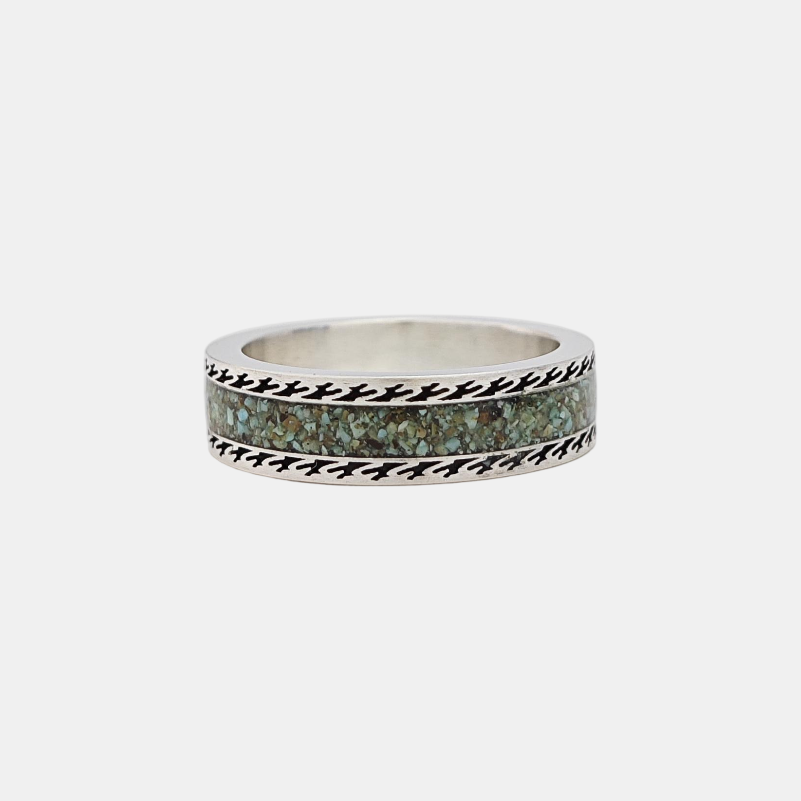 Interlocking G 925 Sterling Silver Ring HK 19