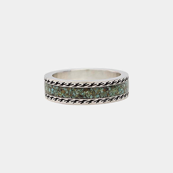 Interlocking G 925 Sterling Silver Ring HK 19