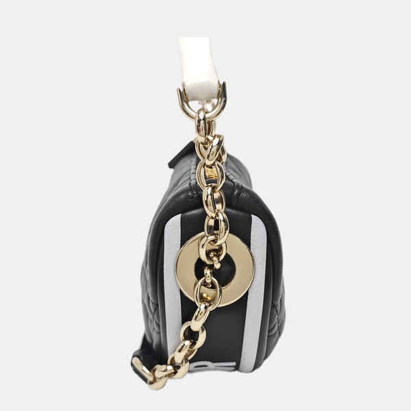 Vibe Super Mini Cannage Lambskin Black