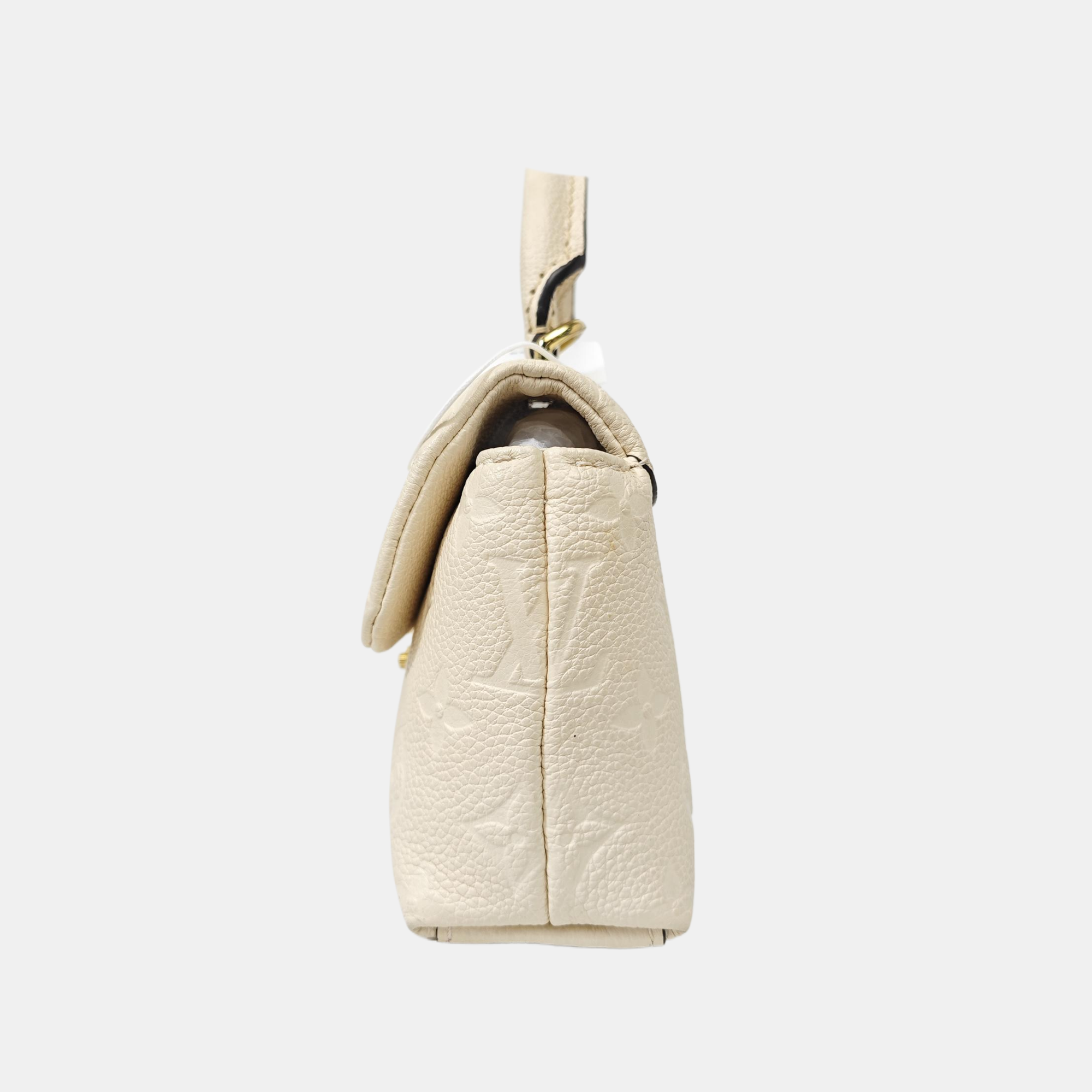 MADELEINE Nano Monogram Calfskin Beige