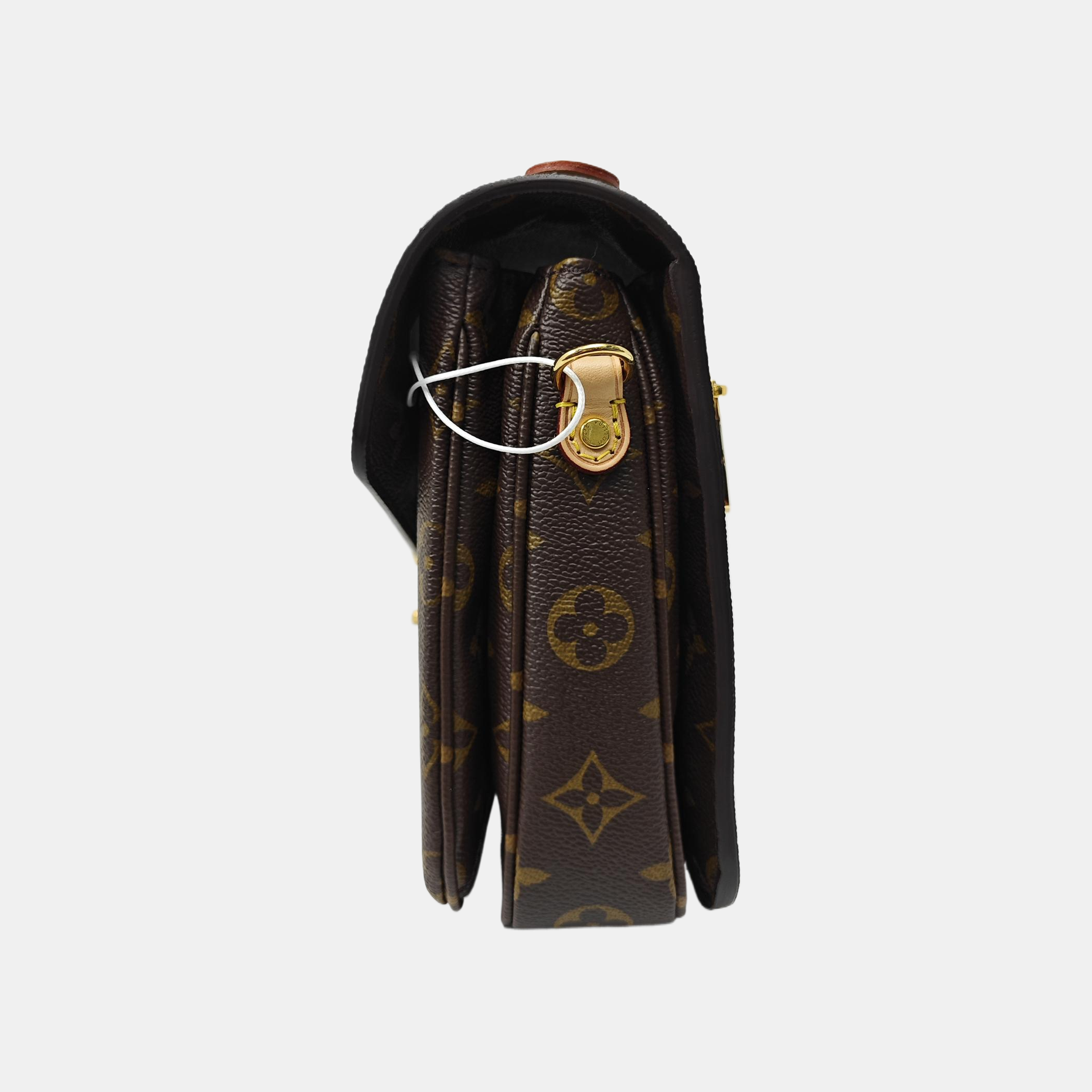 MÉTIS MM Monogram Coated Canvas Brown