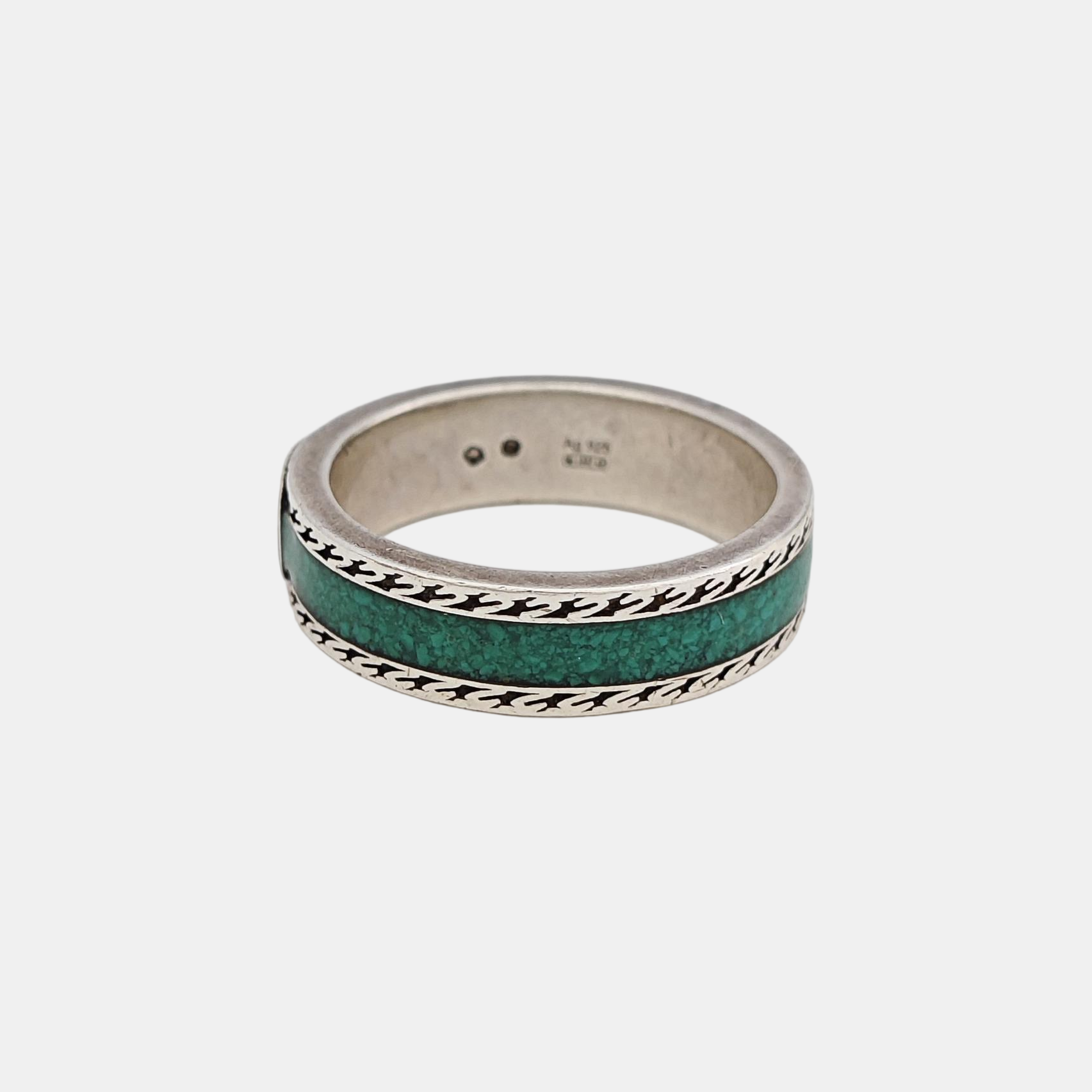 Interlocking G 925 Sterling Silver Ring HK 19
