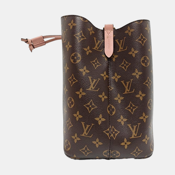 NÉONOÉ MM Monogram Coated Canvas Brown